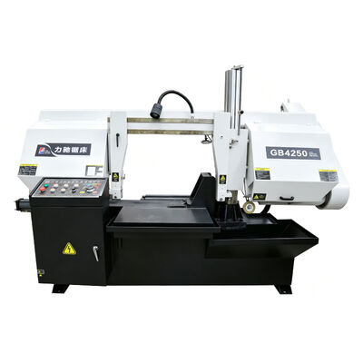 GB4250 Horizontal Metal Twin Column Sawing Machine for Steel Processing Works