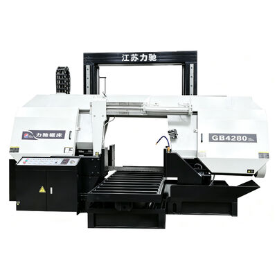 GB4280 Gantry Horizontal Band Saw Machine with Electric Feeding for Metal Fabrication