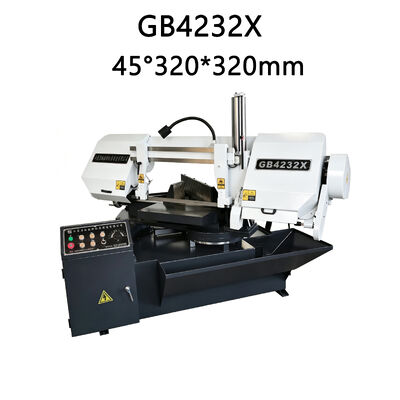 GB4232X 45° Rotatable Angle Horizontal Metal Band Saw for precision angle cutting
