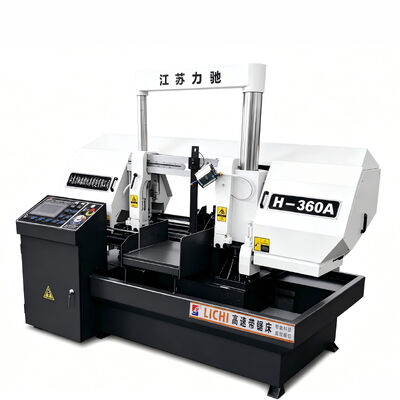 H-360A Industrial Horizontal Band Sawing Machine for Metal Bar Stock Cutting Processing