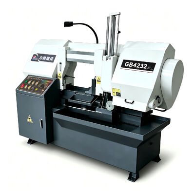 GB4232 Hydraulic Clamping Band Saw for Building Material Electronics Manufacturing 