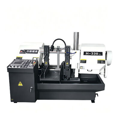 H-330 Semi Automatic Horizontal Metal Band Saw Machine for Steel Bar Cutting Processing