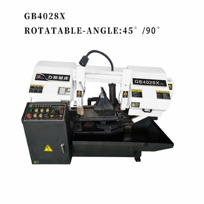 GB4028X45 Angle Metal Band Saw for Alloy Steel Copper Alloy Used in Pipeline Engineering