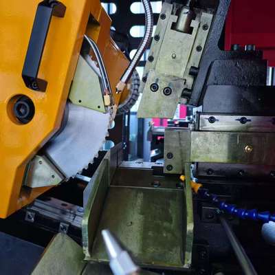 Copper Alloy CNC Circular Saw Machine High Speed 10mm - 70mm Pipe