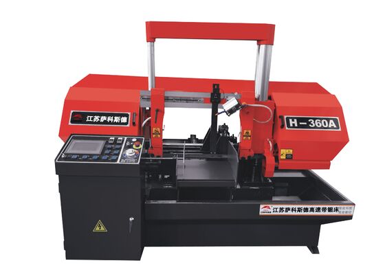H-360A Fully Automatic Band Saw Machine high performance For Metal Cutting