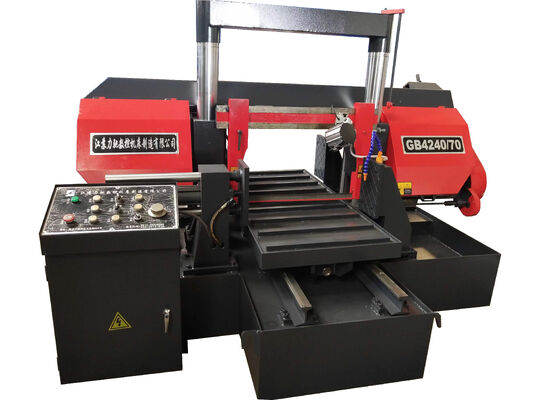 GZ4240 CNC Automatic Horizontal Band Saw  For Metal Processing Industry Cutting