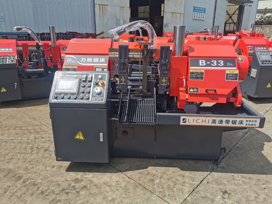 B-33 Intelligent High-Speed Metal Band Saw: High Efficiency & Energy Saving