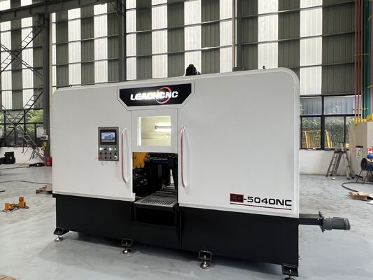 CNC Automatic Horizontal Band Saw For Heavy-Duty Metal Cutting
