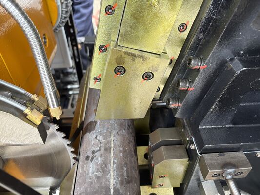 110NC Fully Automatic High Speed Cold Saw for Carbon Steel Alloy Steel Bar Cutting
