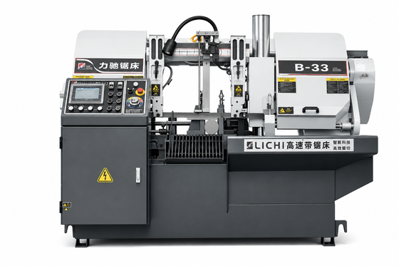 B-33 Intelligent High-Speed Metal Band Saw: High Efficiency & Energy Saving