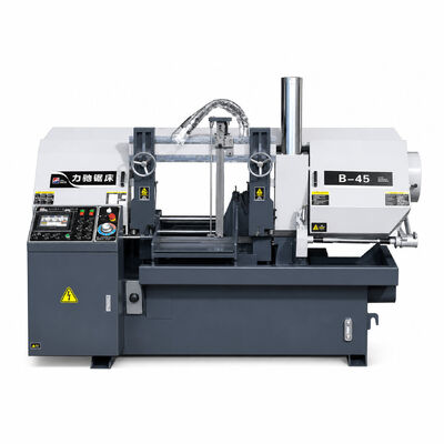 B-45 Precision CNC Horizontal Band Saw Machine For Alloy Steel Solid Bar Processing