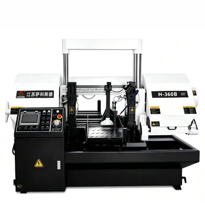 H-360B Hydraulic Horizontal Band Saw Machine for Metal Bar Stock Cutting 