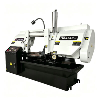 GB4240 Double Column Horizontal Band Saw for Cutting Carbon Steel Stainless Steel 
