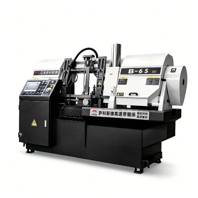 B65 Metal Band Sawing Machine With Reliable For Industrial Raw Material Sawing Tasks