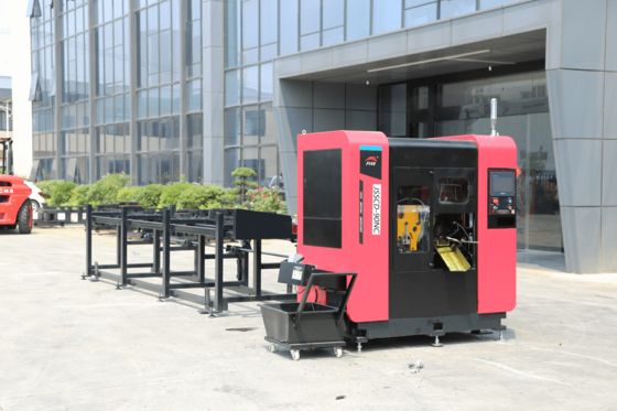 CNC Variable Speed Circular Saw Diagonal Cut 11KW Horizontal